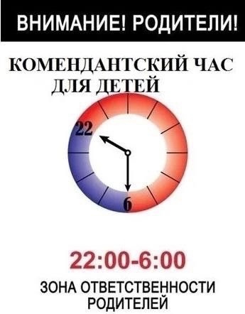Для сведения родителей..